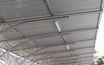 installing Damside metal roofing